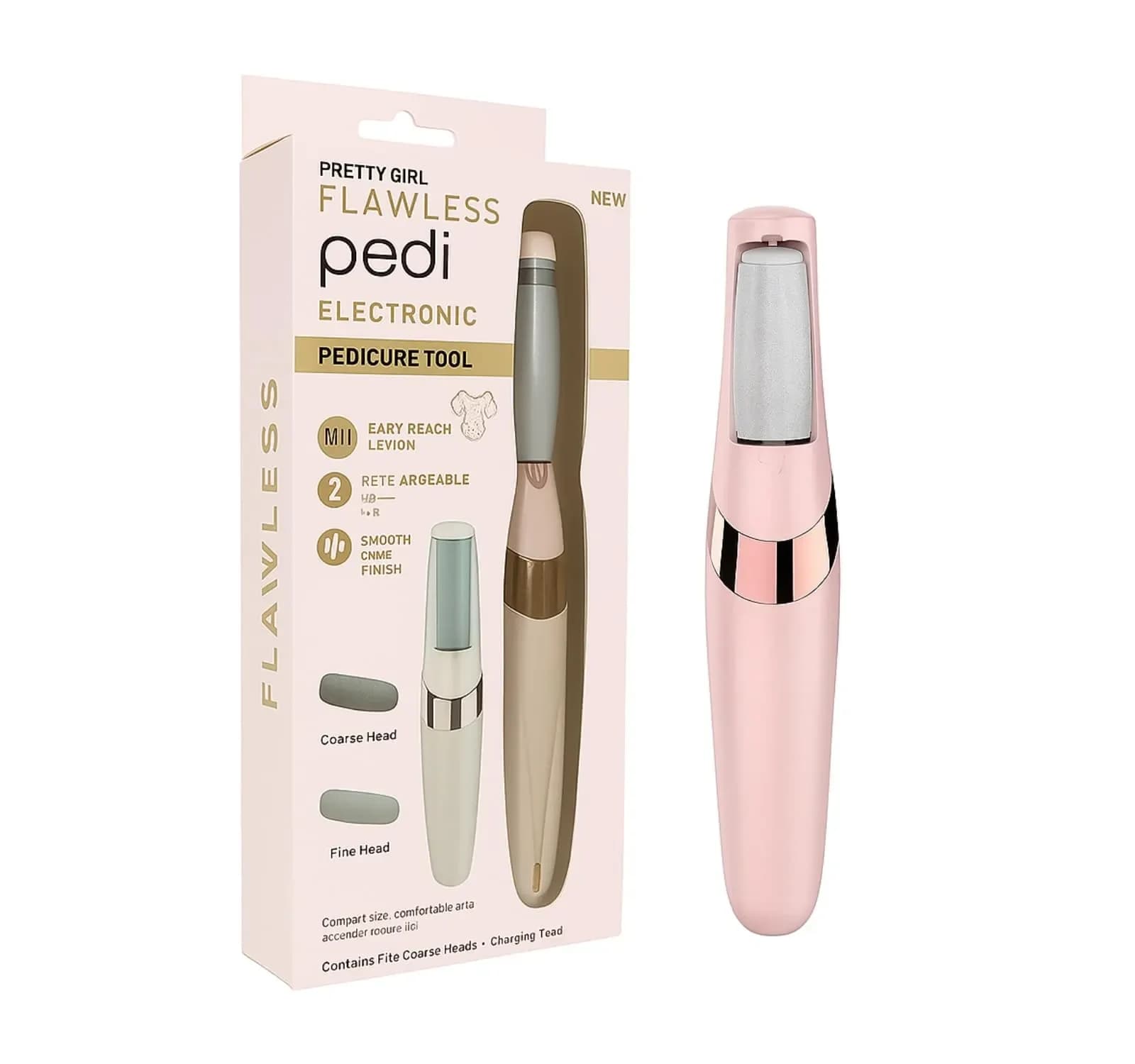 سوهان و سنگ پا شارژی Pedi Set of Two 