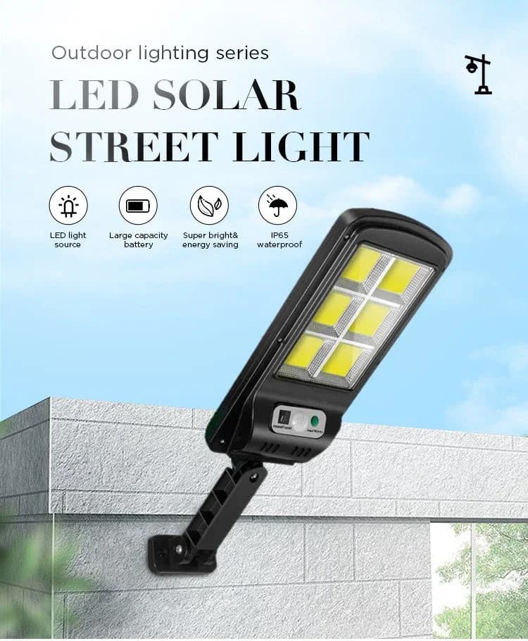 چراغ خورشیدی دیواری سنسور دار Super Bright