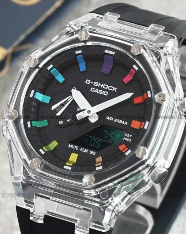 ساعت مچی ضدآب کاسیو جی شاک - GA2100