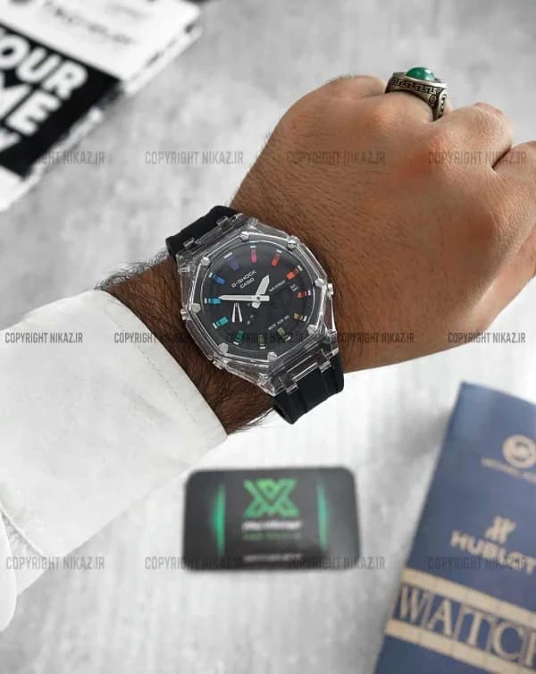 ساعت مچی ضدآب کاسیو جی شاک - GA2100