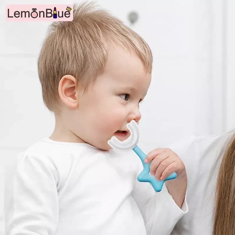 مسواک کودک چرخشی تمام سیلیکونی