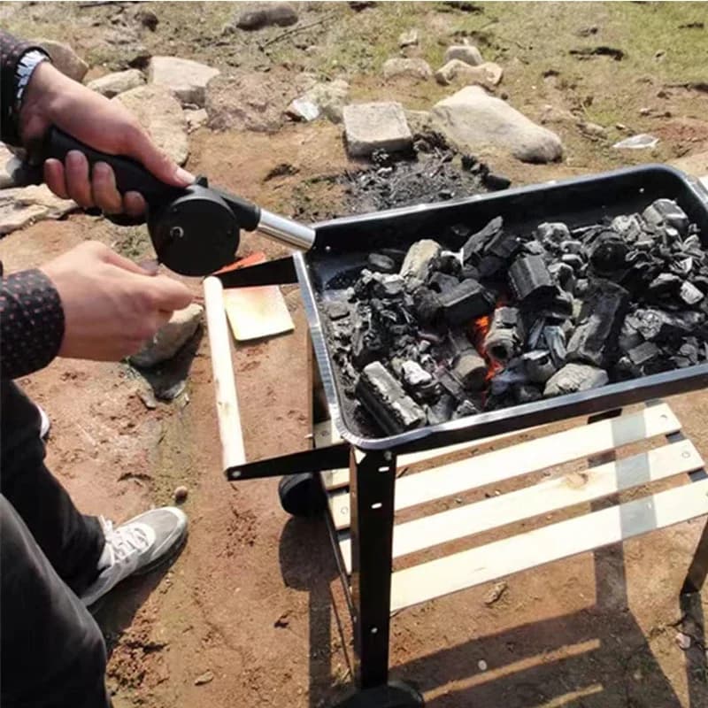 بادبزن باربیکیو تفنگی