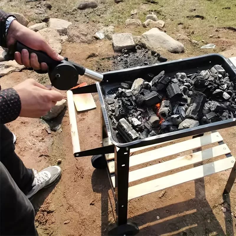 بادبزن باربیکیو تفنگی