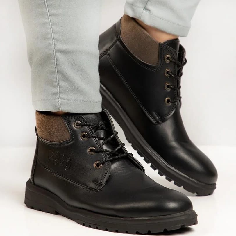 کفش نیم بوت مردانه Ecco مدل Black