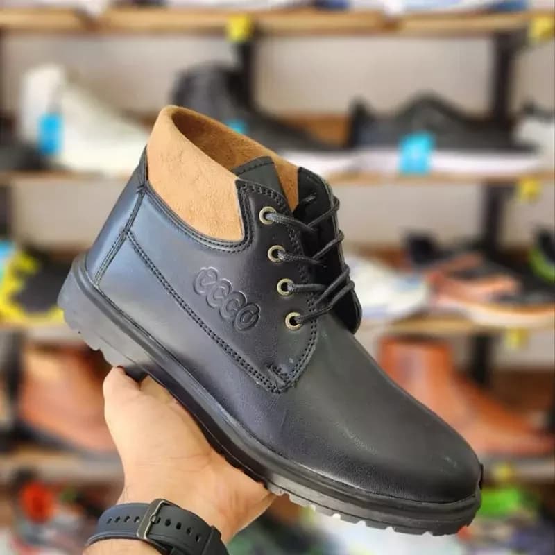 کفش نیم بوت مردانه Ecco مدل Black