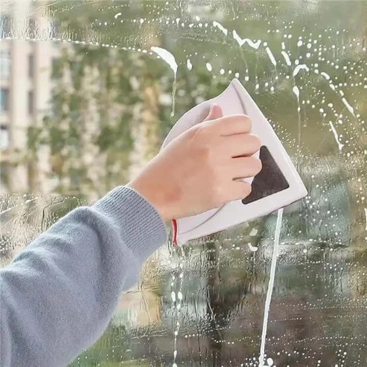 شیشه پاک کن مغناطیسی دو طرفه