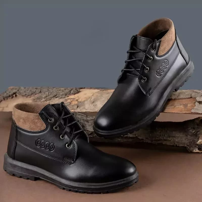 کفش نیم بوت مردانه Ecco مدل Black